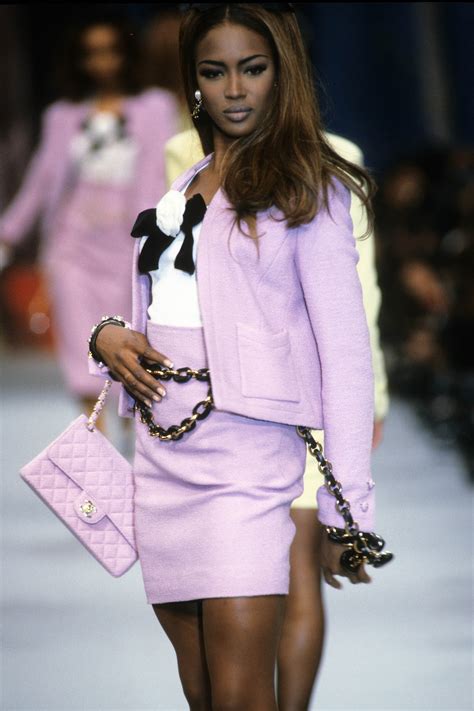 chanel 80s runway|90s supermodels in chanel.